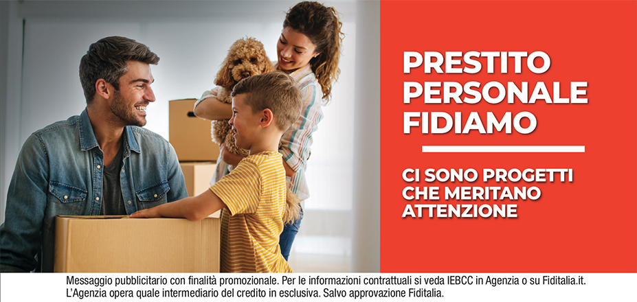 Agenzia Financial Consulting S.n.c. Fiditalia | Alcamo | Prestito Personale Fidiamo - Ti aspettiamo per realizzare i tuoi progetti. Messaggio pubblicitario con finalità promozionale. Per le informazioni contrattuali si veda IEBCC in Agenzia o su Fiditalia.it. L’Agenzia opera quale intermediario del credito in esclusiva. Salvo approvazione Fiditalia.